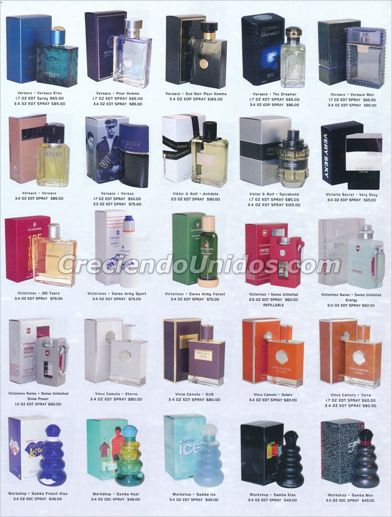 Catalog of Perfums #catalogofperfums #perfumesporcatalogo
